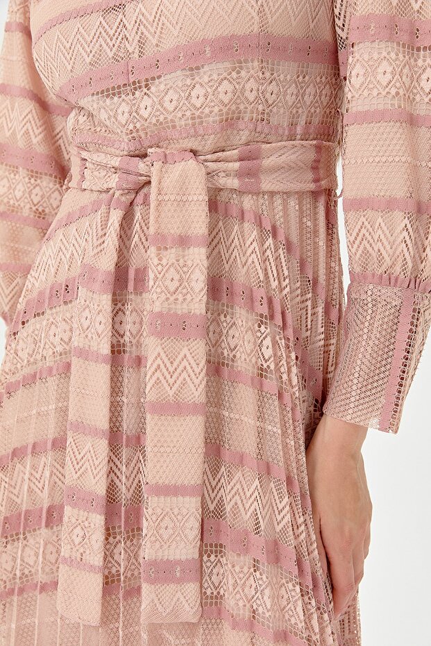 Dantel Elbise Pudra - 7