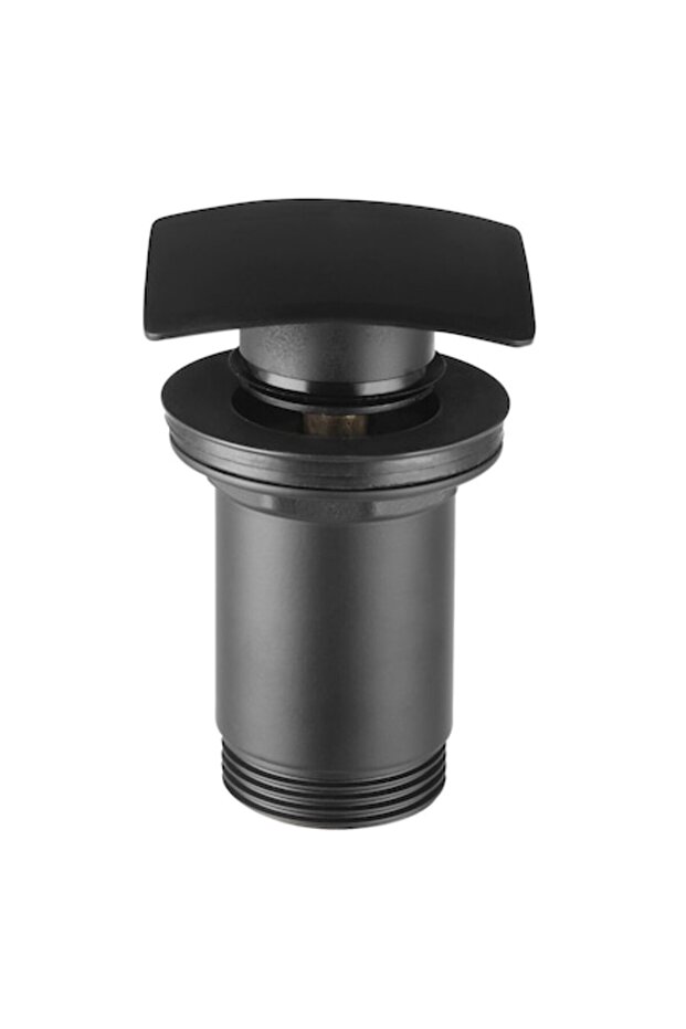 Valvă Click-Clack Quarto, neagră - D1 1/4”