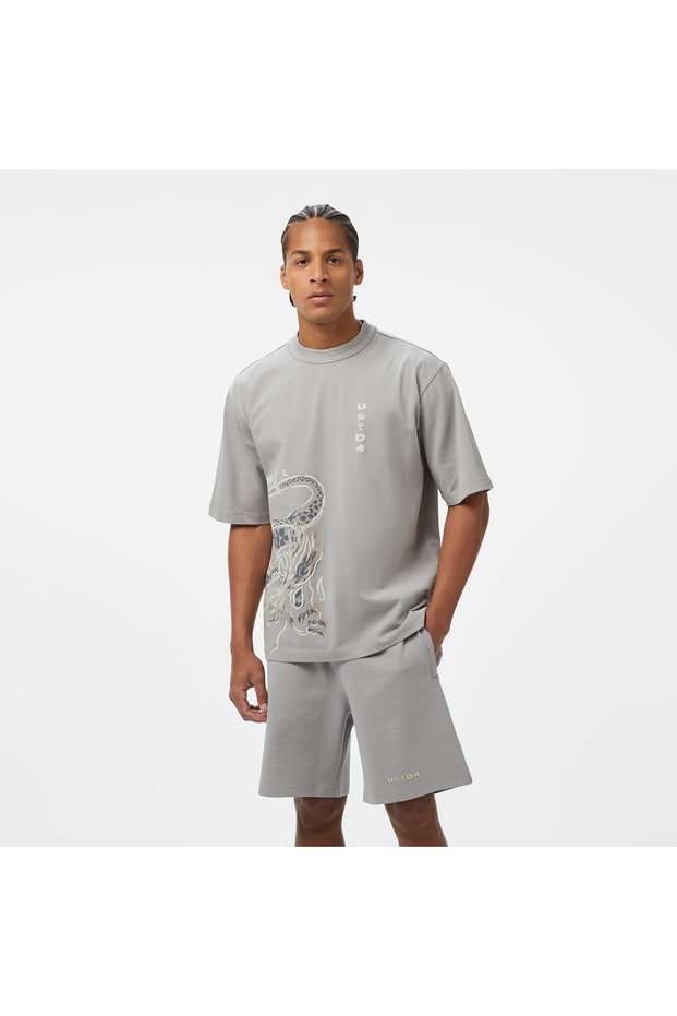 UNITED4 Classic Men's Gray T-Shirt