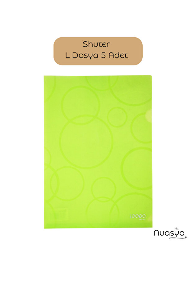 W261 A4 L Presentation Folder - Green (5 Pieces)