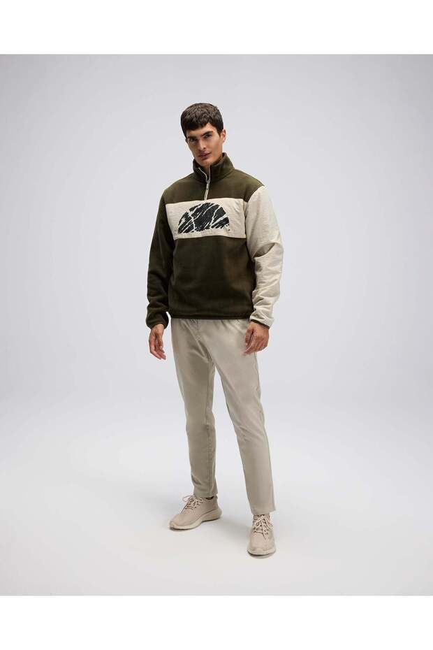 Half Zipper Sweat - 4