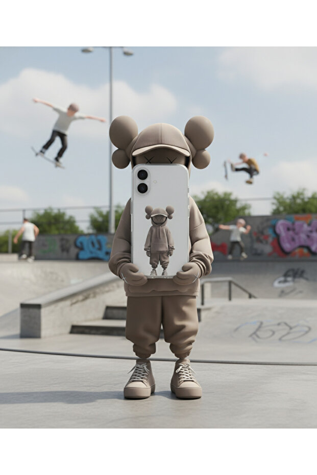 حافظة شفافة متوافقة مع هاتف iPhone 16 Plus بتصميم No Face 3 - 2