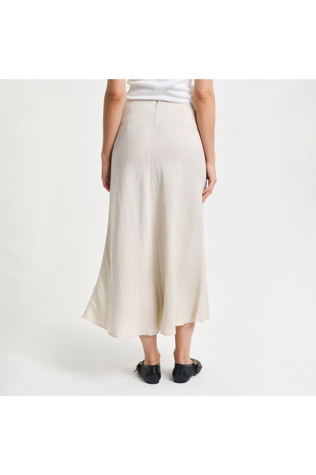 Kadın Pembe Regular Fit Etek - 3