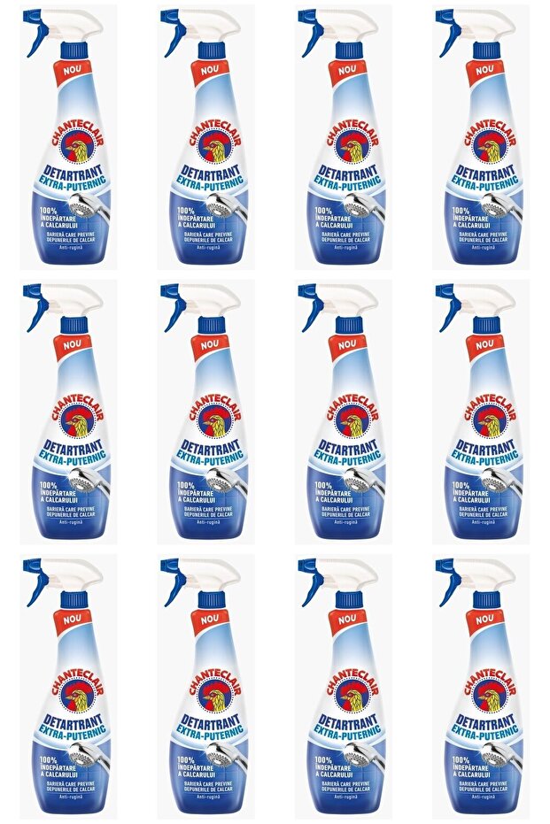 Set 12 x Detartrant extra-puternic Chanteclair, 625 ml - 1