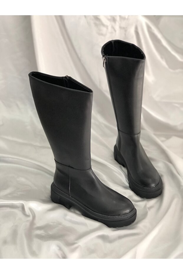 Felicia Black 4 cm Daily Boots