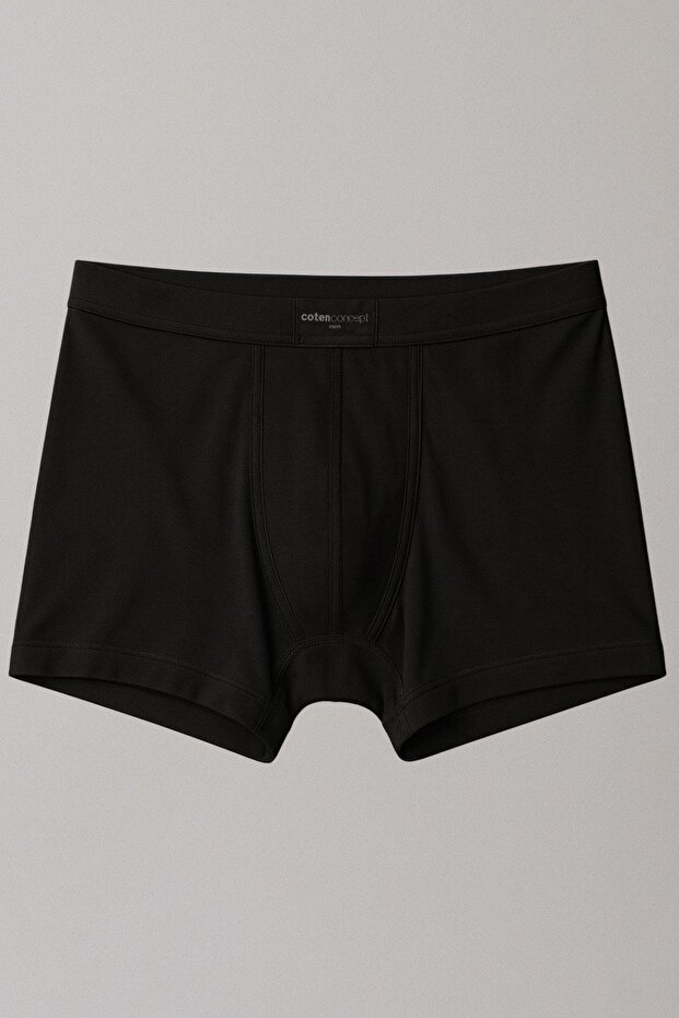 3 Adet Doğal Bambu Kısa Paça Boxer Şort - 2