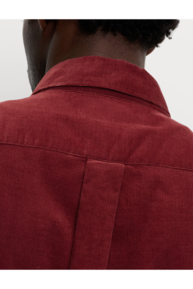 Pamuklu Kadife Gömlek - 2