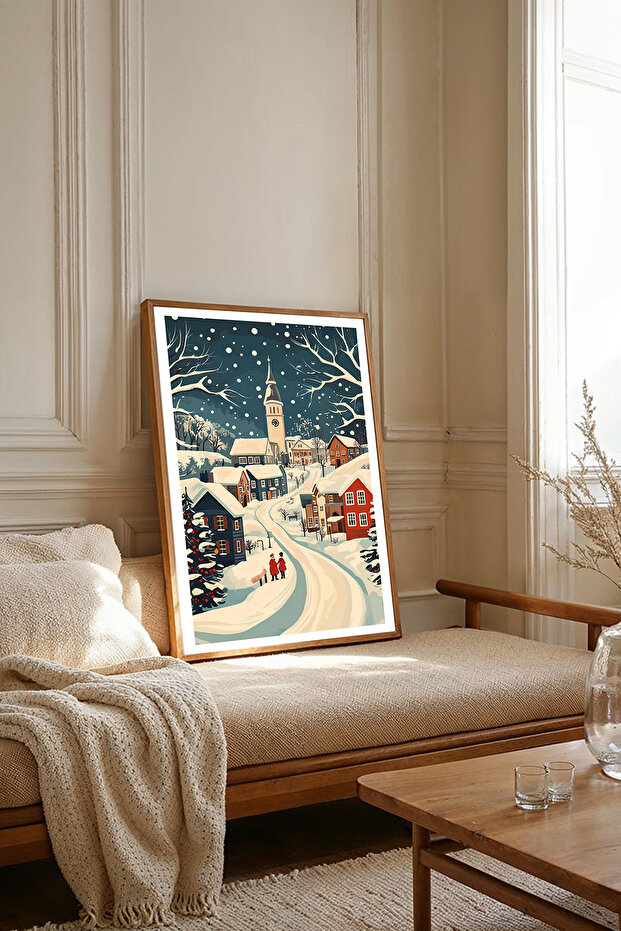 One Piece Wooden Framed Living Room Hall Kitchen Painting Tk1806
