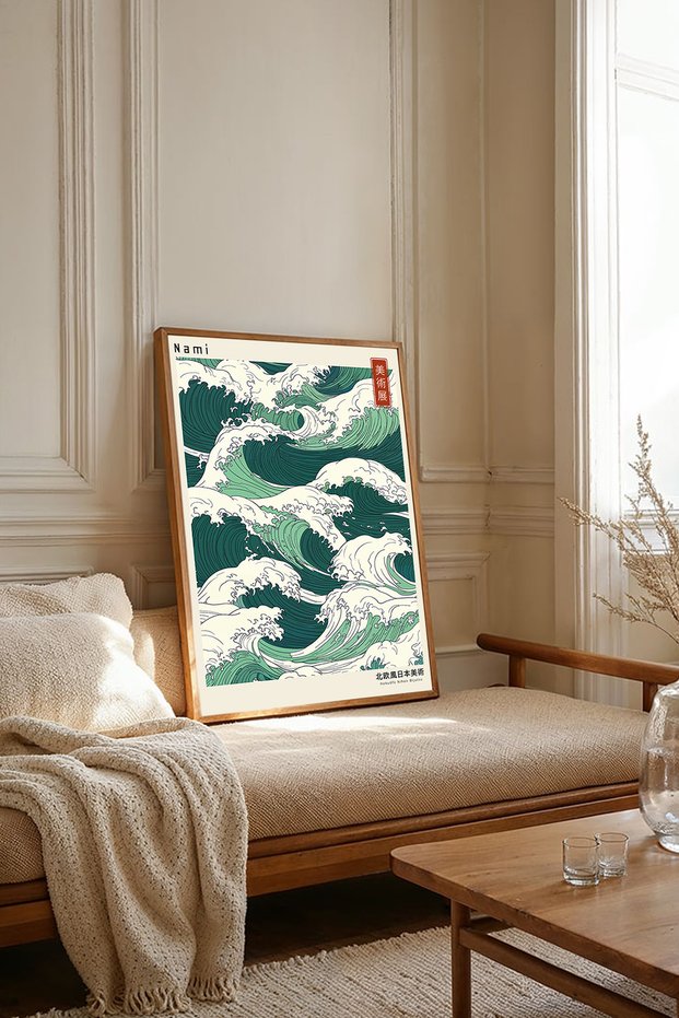 One Piece Wooden Framed Living Room Hall Kitchen Painting Tk1859