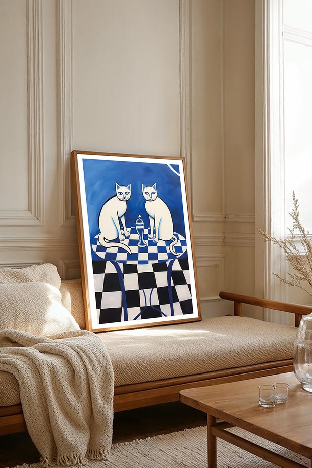One Piece Wooden Framed Living Room Hall Kitchen Painting Tk1834
