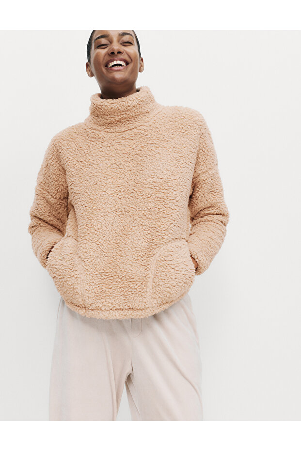 Yumuşak Teddy Sweatshirt - 1