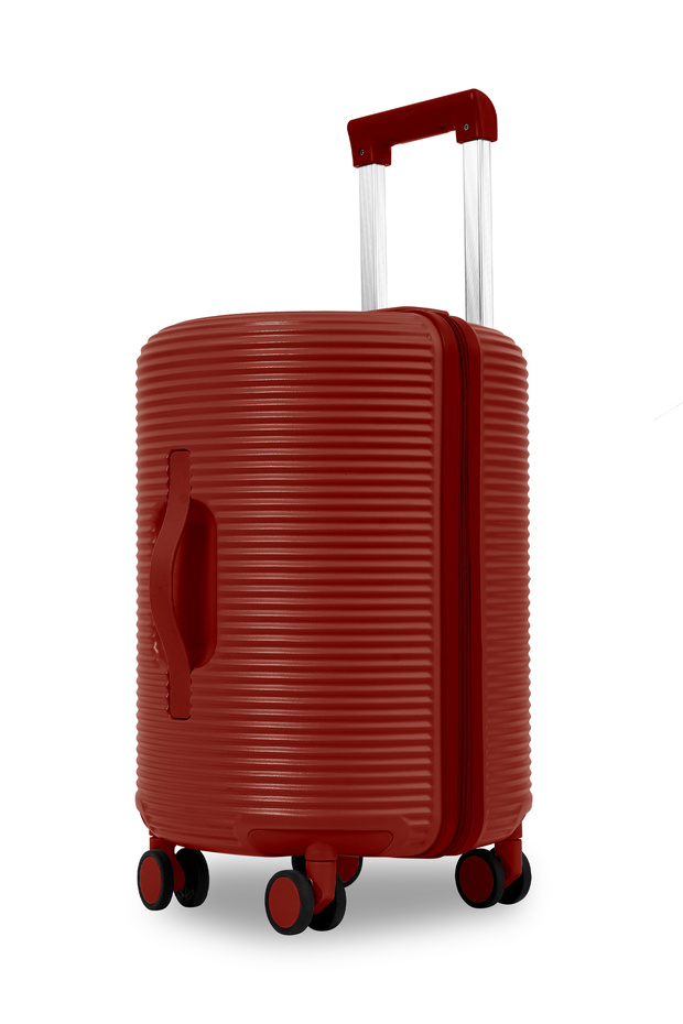 Quatrix 8-Wheel PC Hardshell Spinner Trolley Suitcase