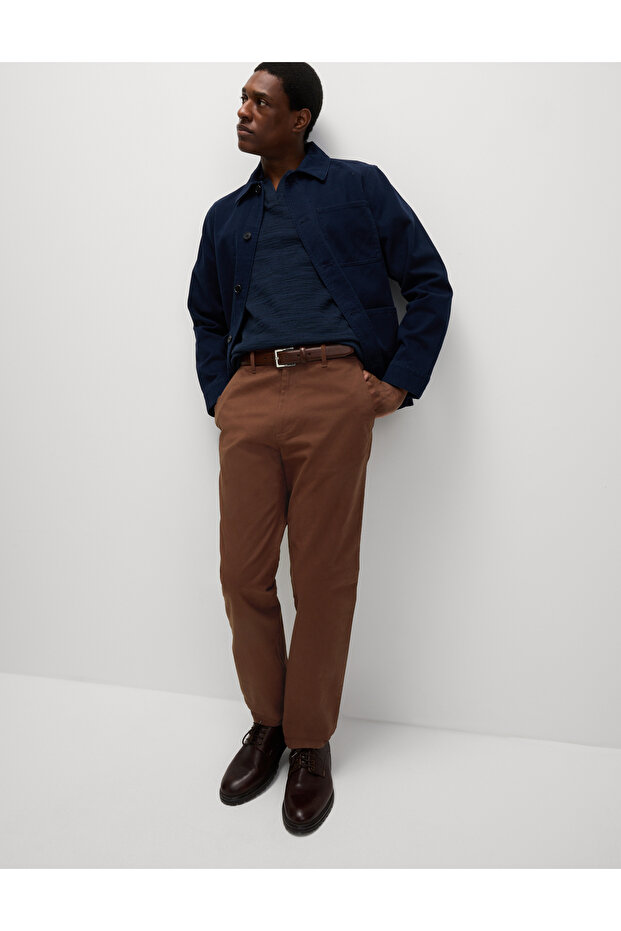 Regular Fit Chino Pantolon - 1