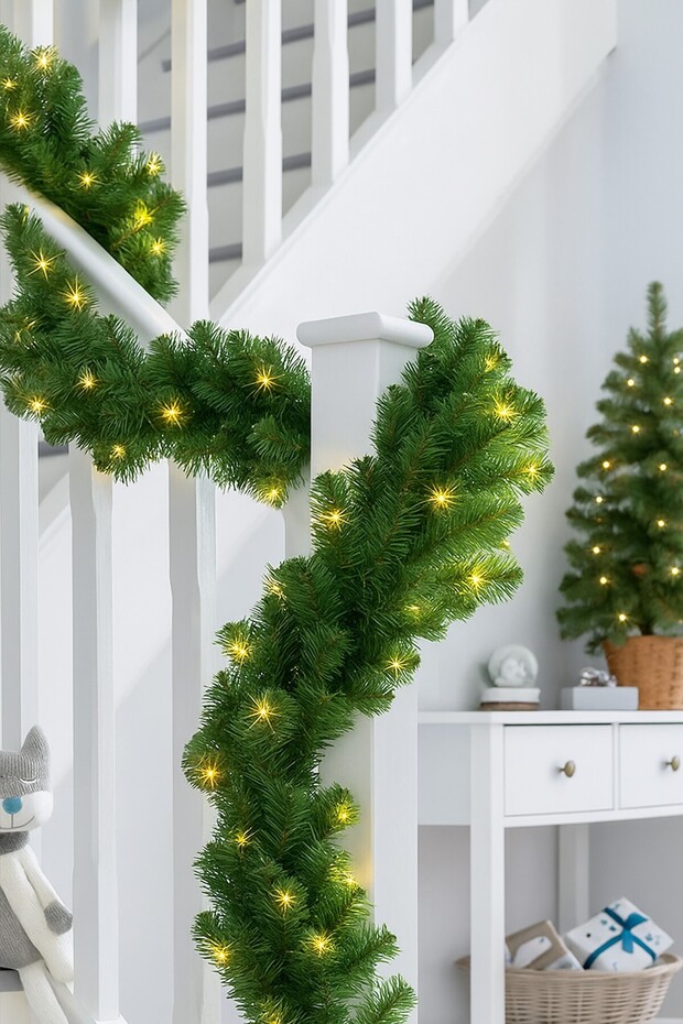 Yılbaşı Süsü Işıklı Basic Garland - 1