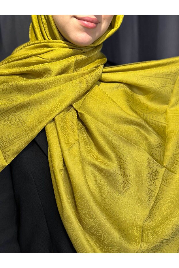 Monogram desen şal - 3