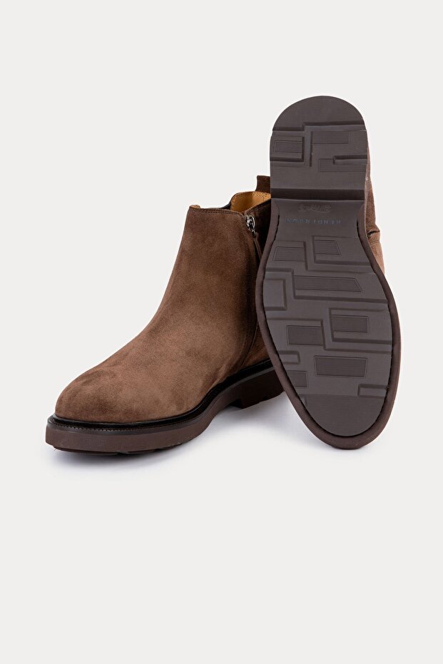 St. Moritz Taban Lastik Bantlı Süet Bot - 6