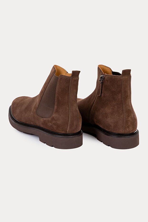 St. Moritz Taban Lastik Bantlı Süet Bot - 3