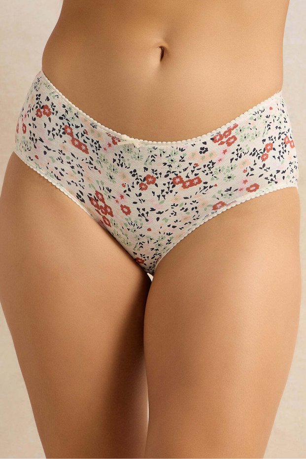 Women Assorted Print Boyleg Brief Set (Pack of 5)