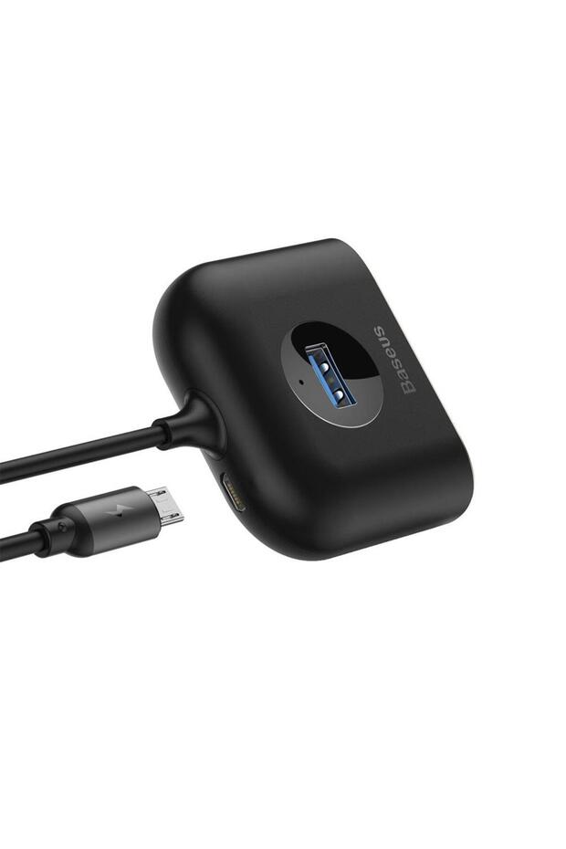 Square Round 4in1 (1xUSB 3.0 + 3xUSB 2.0) - Siyah - 4