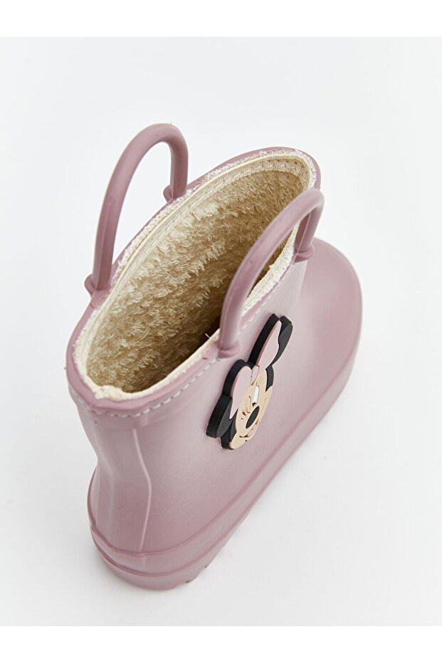 LCW STEPS Minnie Mouse Baskılı Kız Bebek Yağmur Botu - 6