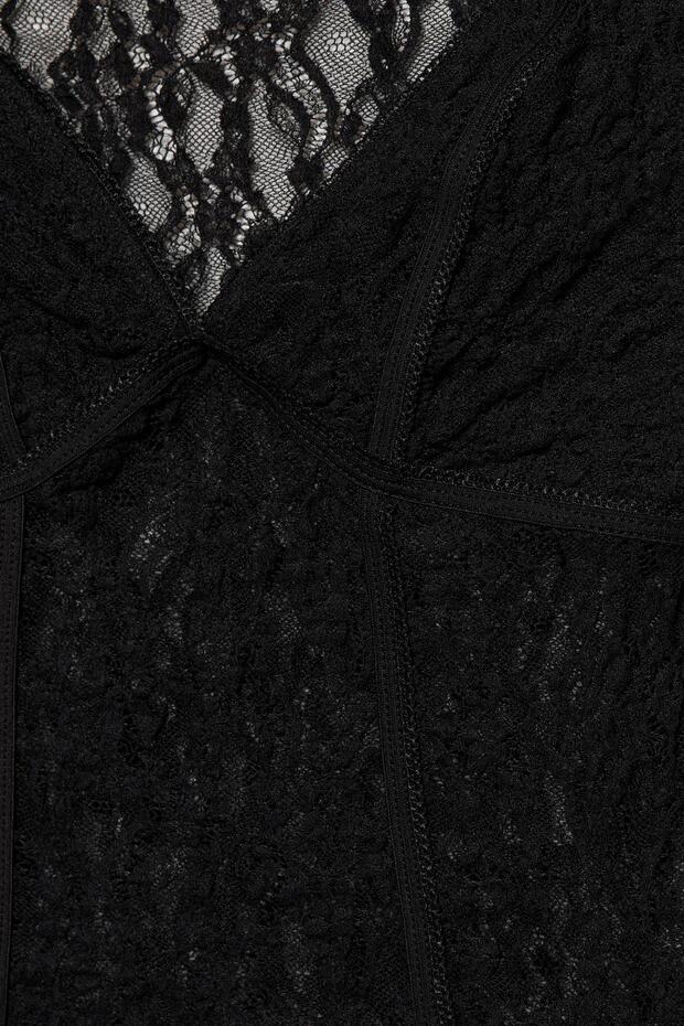 Dantel korse tarzı top - 7