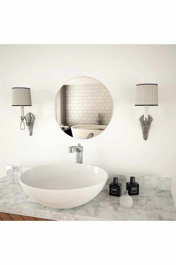 Wall Mirror 40 cm Round Glass