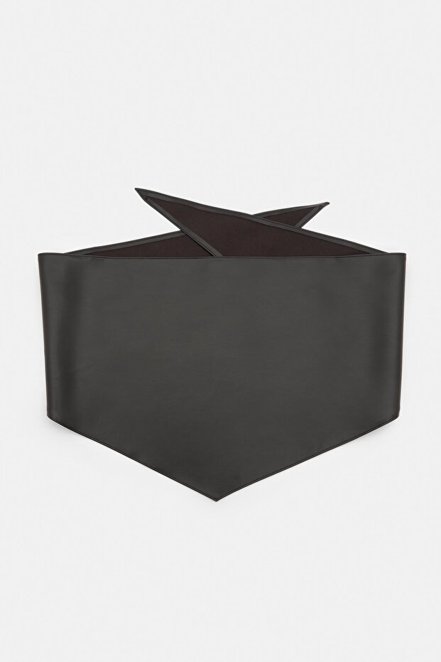 Suni deri bandana kemer - 2