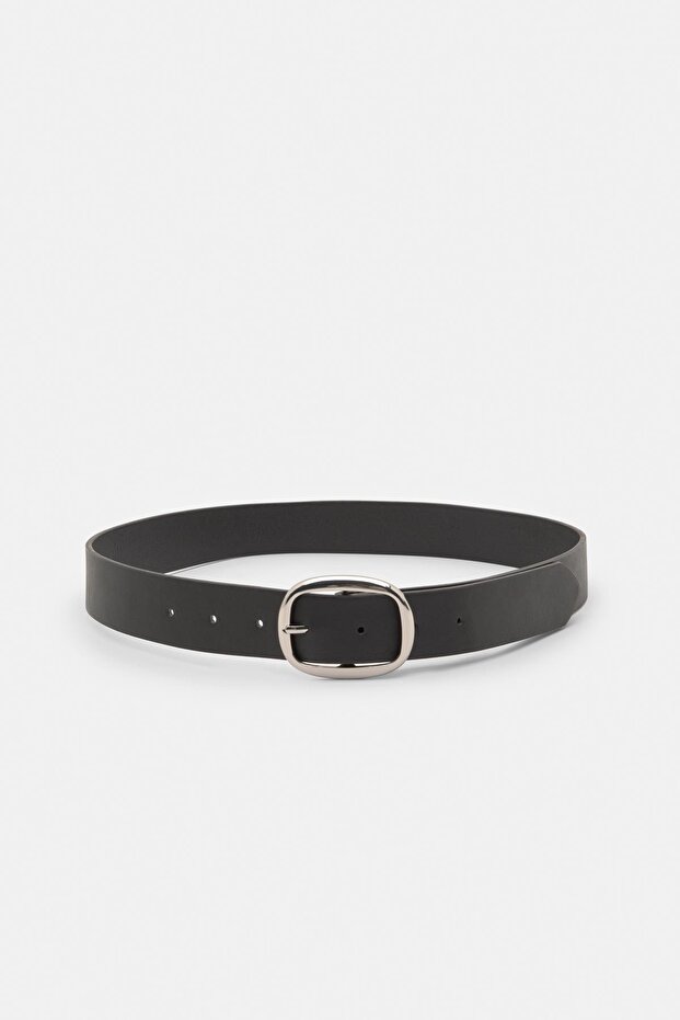 Yuvarlak tokalı kemer - 2