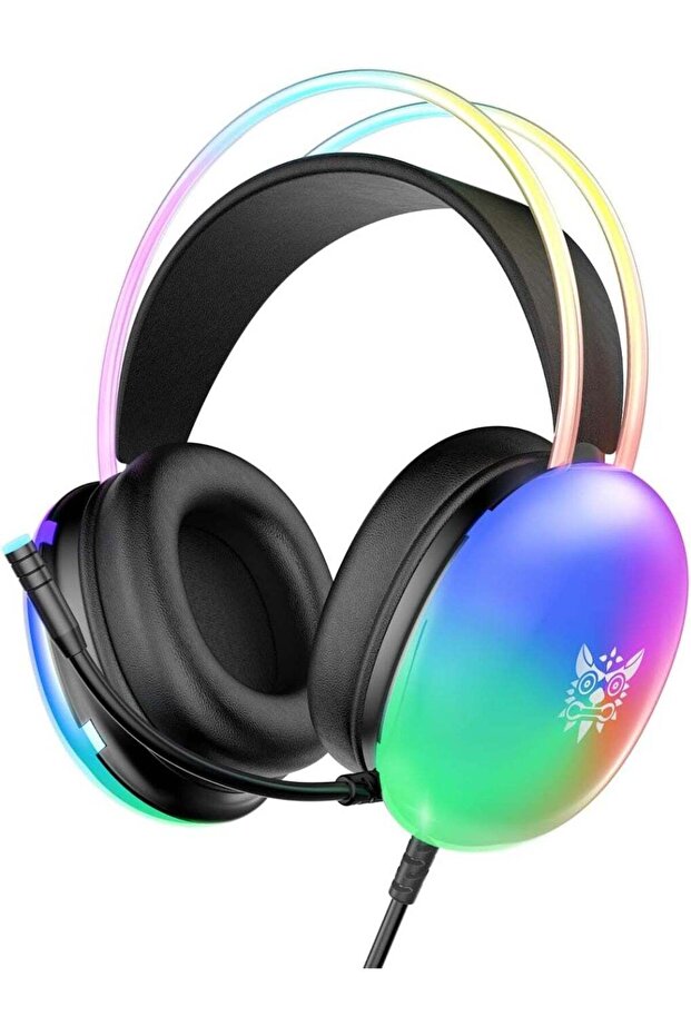 X25 Wired RGB Over-Ear Gaming Headset with Microphone (Black)