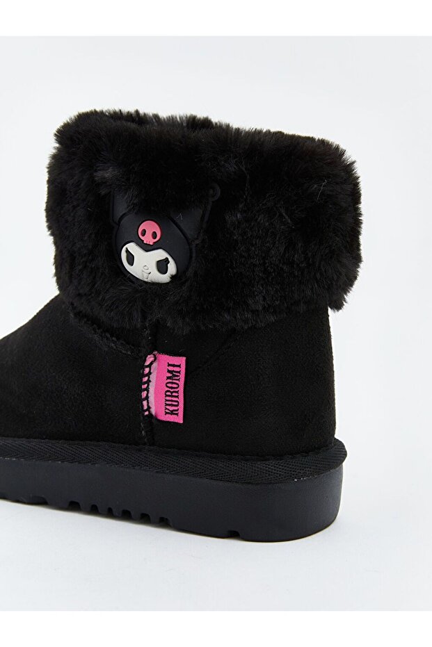 Kuromi Lisanslı Kız Çocuk Süet Bot - 5