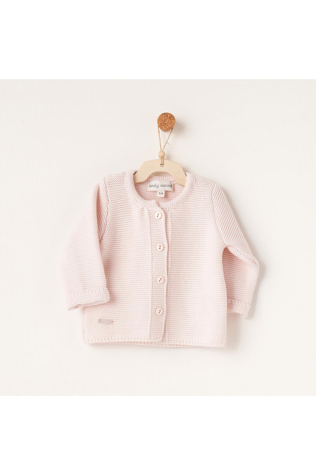 BEBEK TRİKO CEKET JACKET KNITWEAR BASIC - 1