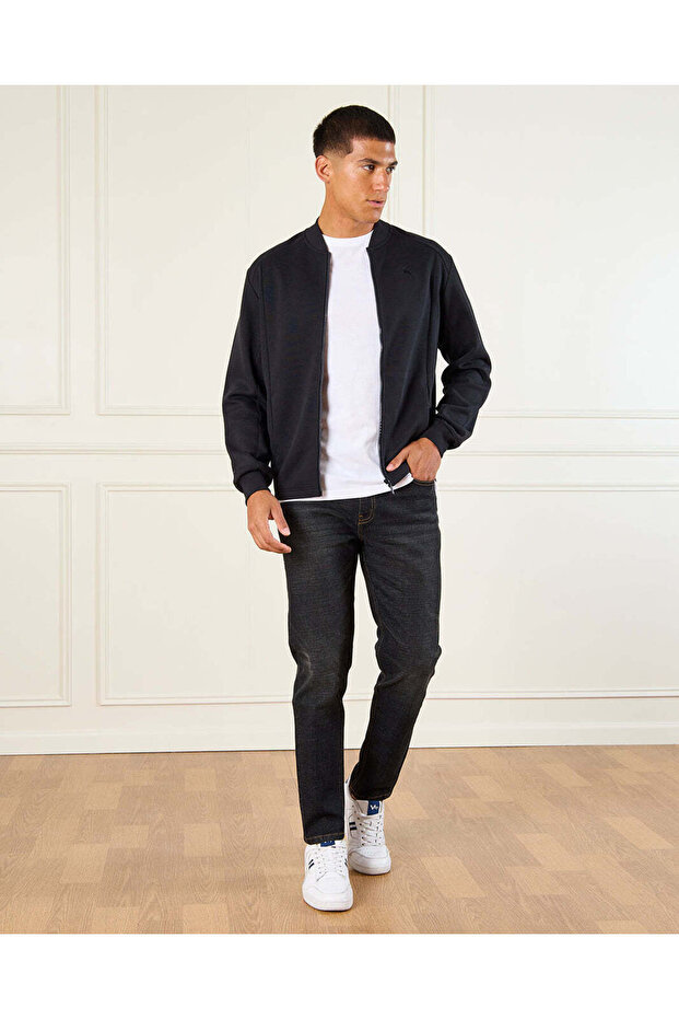 جاكيت رجالي أسود - 2