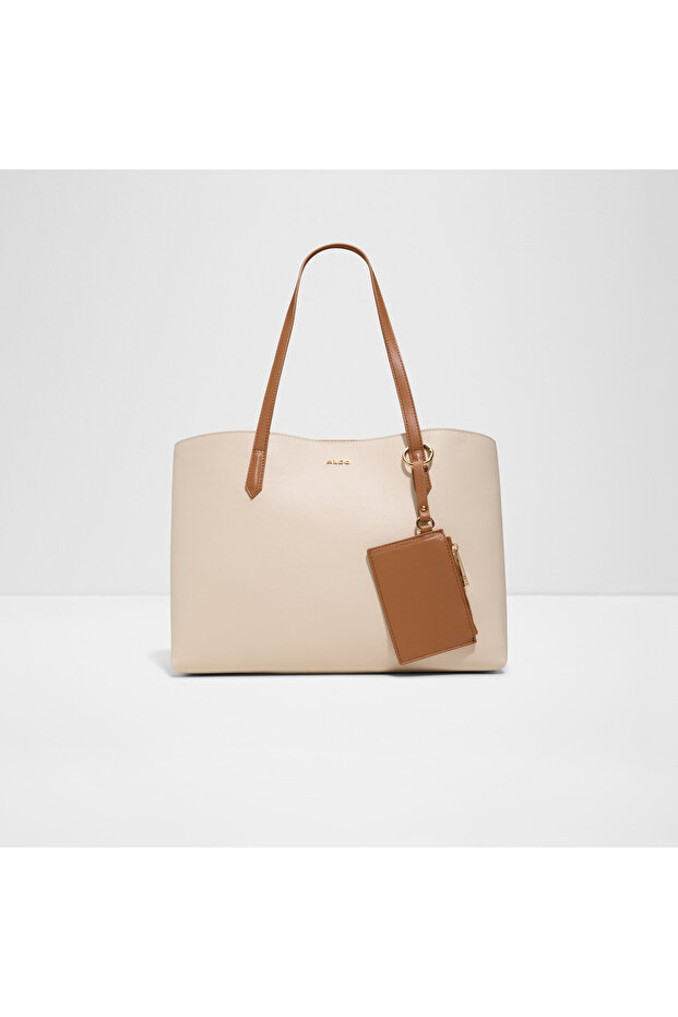 Ysabelle Double Handle Shoulder Bag with Magnetic Closure
