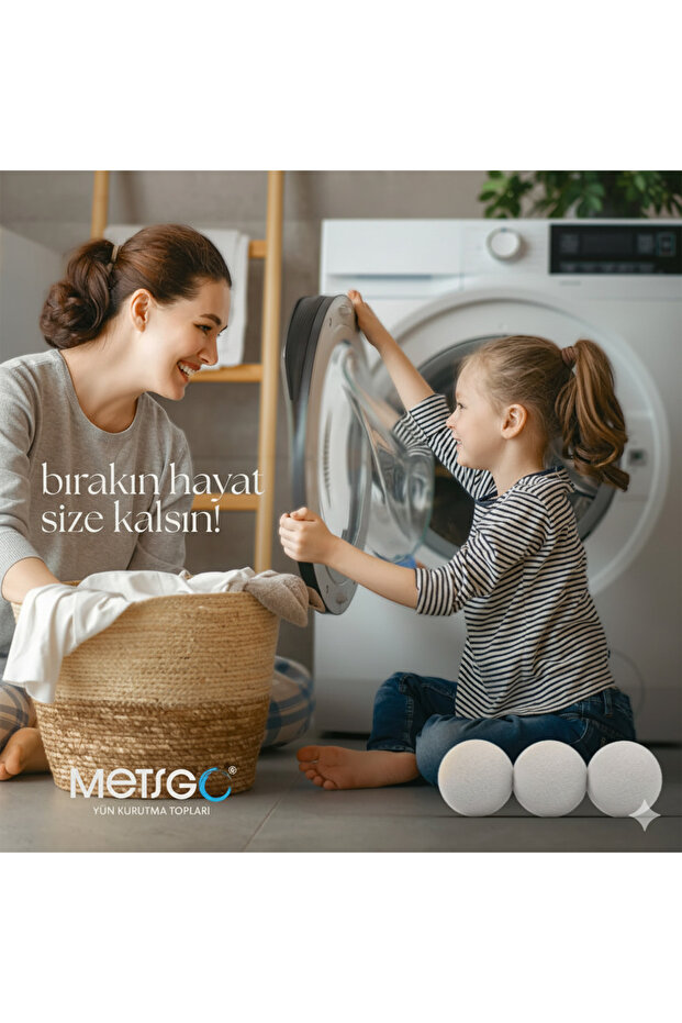 3-Piece Wool Drying Balls - 3