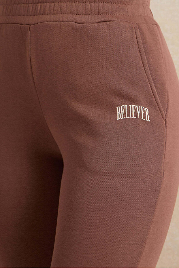 Women Brown Solid Active Pants - 4