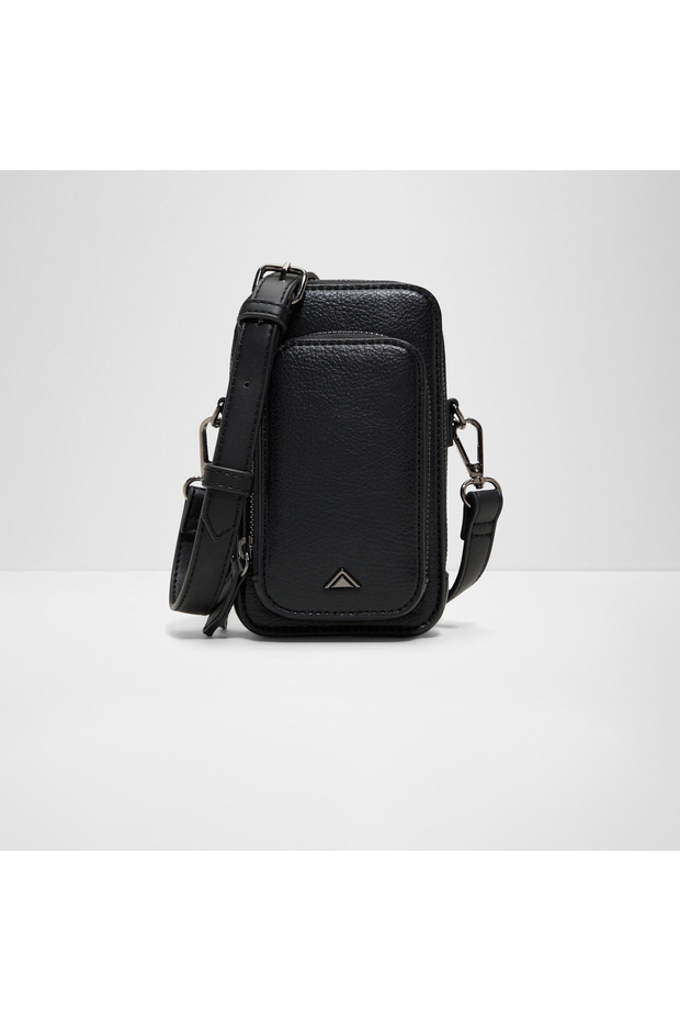 Erered Crossbody Bag with Zipper and Adjustable Strap
