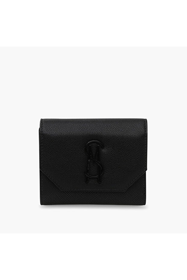 Textured Wallet with Embossed Logo