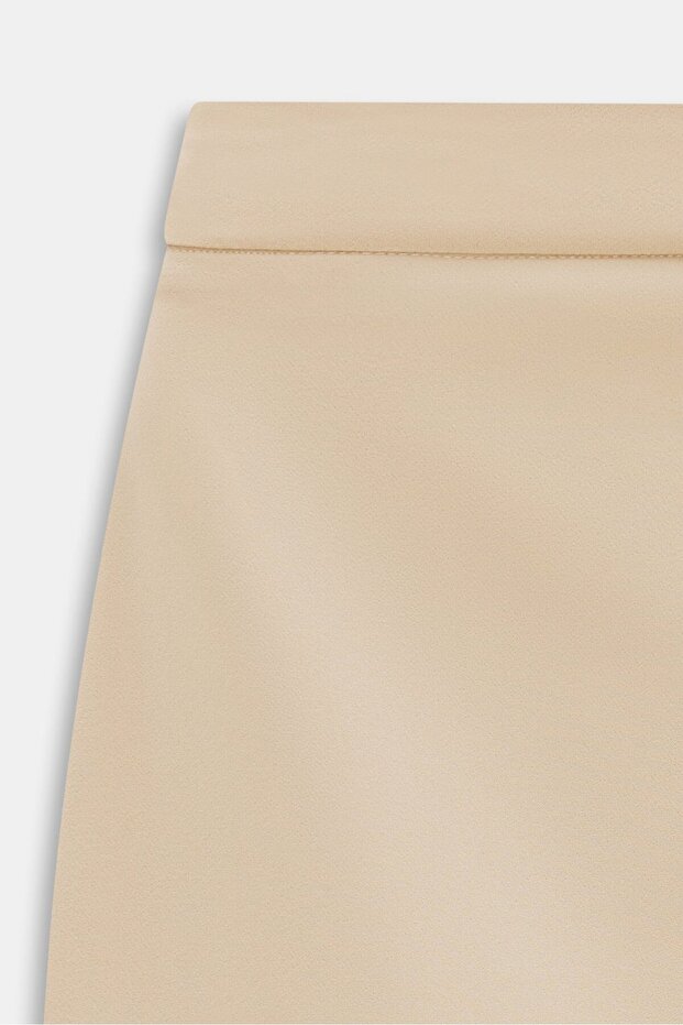 Buttoned Mini Skirt - 3