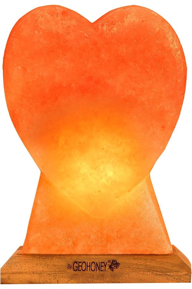 Himalayan Salt Lamp - Big Heart Shape