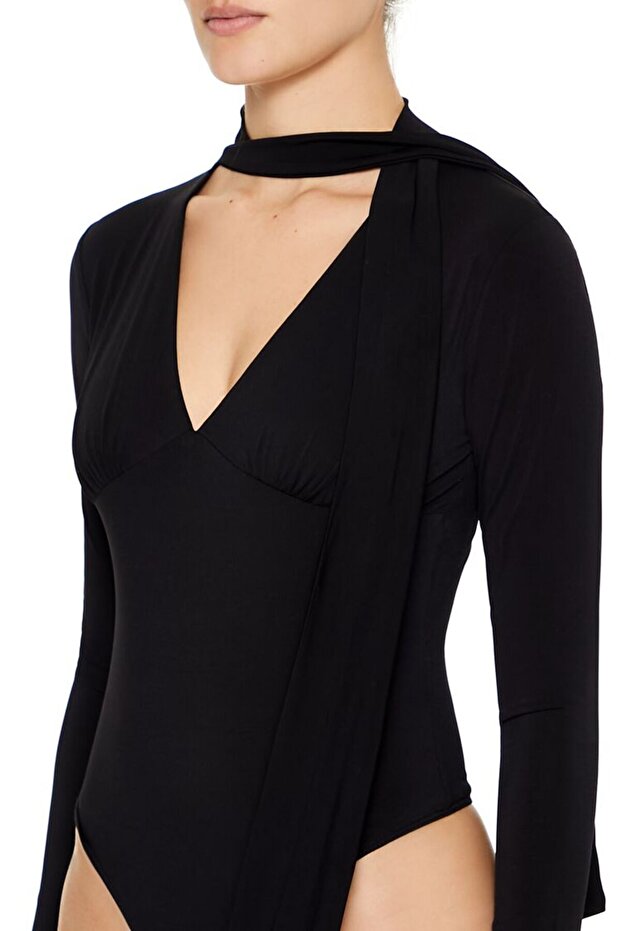 V Yaka Bodysuit - 1