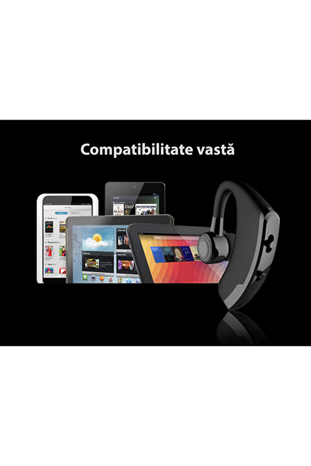Casca bluetooth Smart Wireless V8 - 5