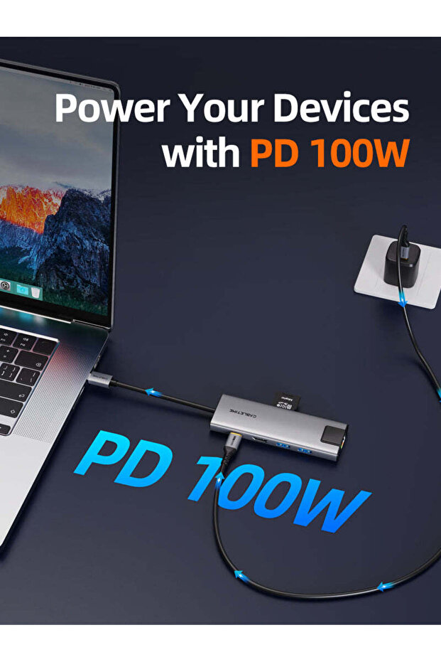 موزع USB-C 9 في 1 - 6