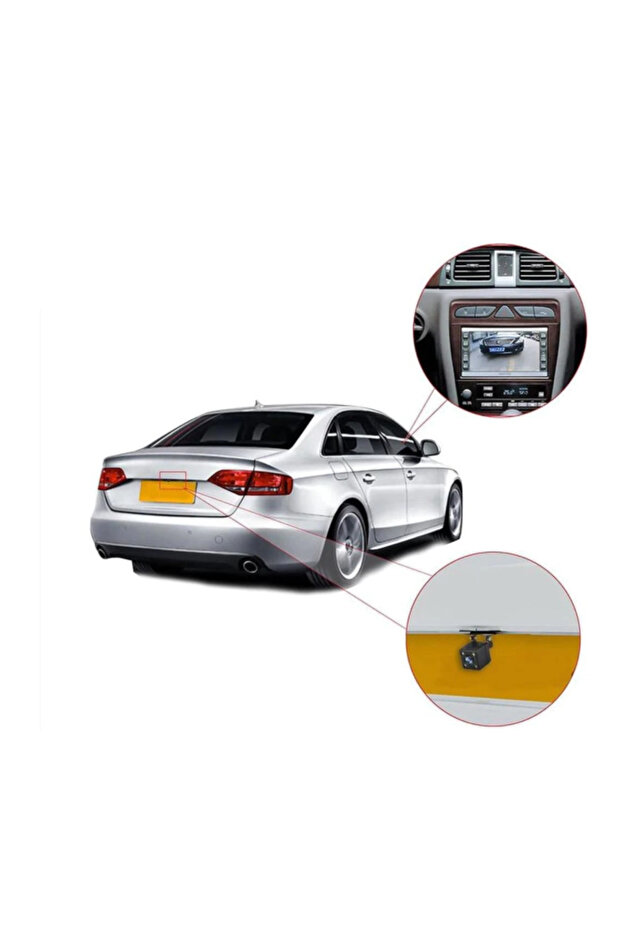 Car reversing camera with 4 LEDs - 5