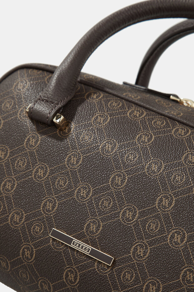 KAHVE MONOGRAM ÇANTA - 5