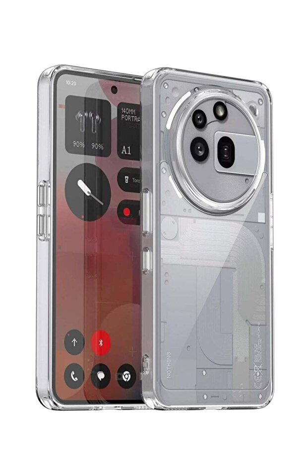 Nothing Phone 3A Pro 5G Crystal Clear Soft Silicone Shockproof Case (6.7")