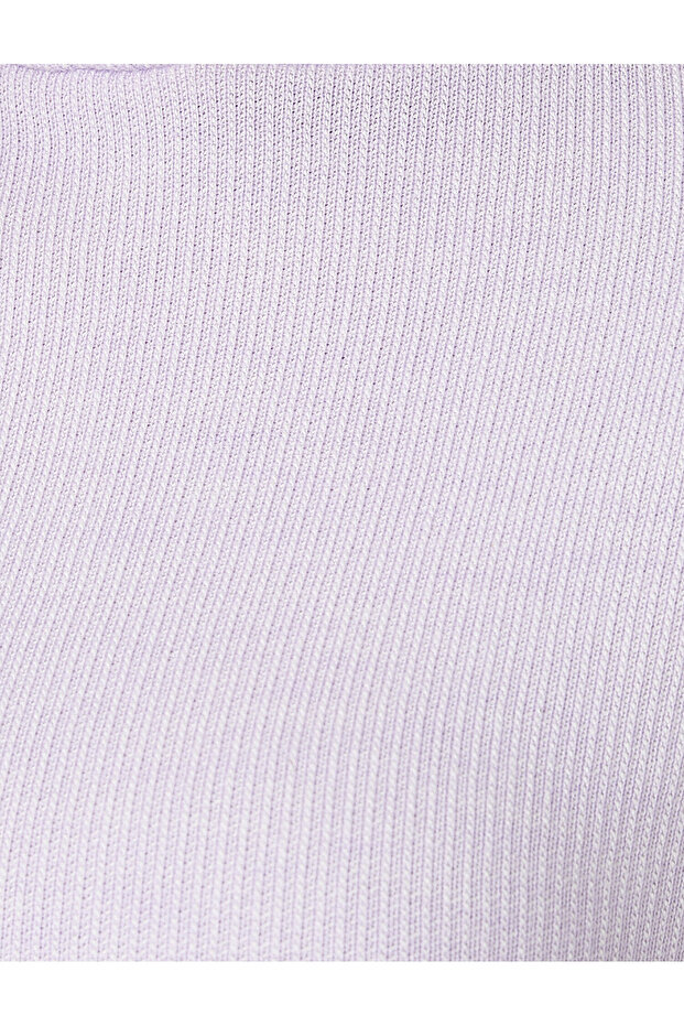 Kapüşonlu Triko Sweatshirt - 6