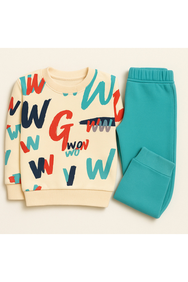 Boys' Top-Bottom Transitional Set - 4