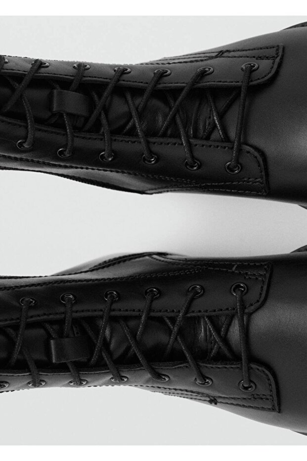 Bağcıklı deri bot - 5