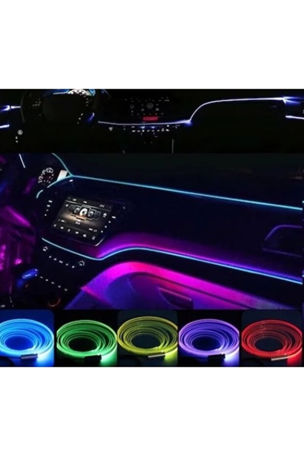 Neon LED string 5 meters RGB USB plug connection - 2