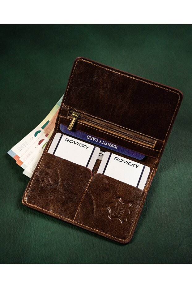 Solid leather document case - 5